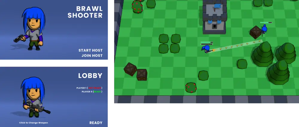Brawl Shooter – Top-Down Shooter Online Multiplayer Game Thumbnail