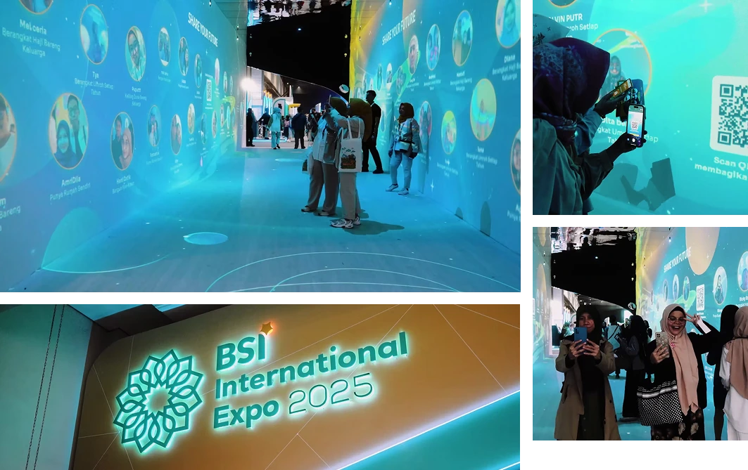 BSI International Expo 2025 – Terowongan Immersive dengan Sentuhan Pesan Interaktif Thumbnail