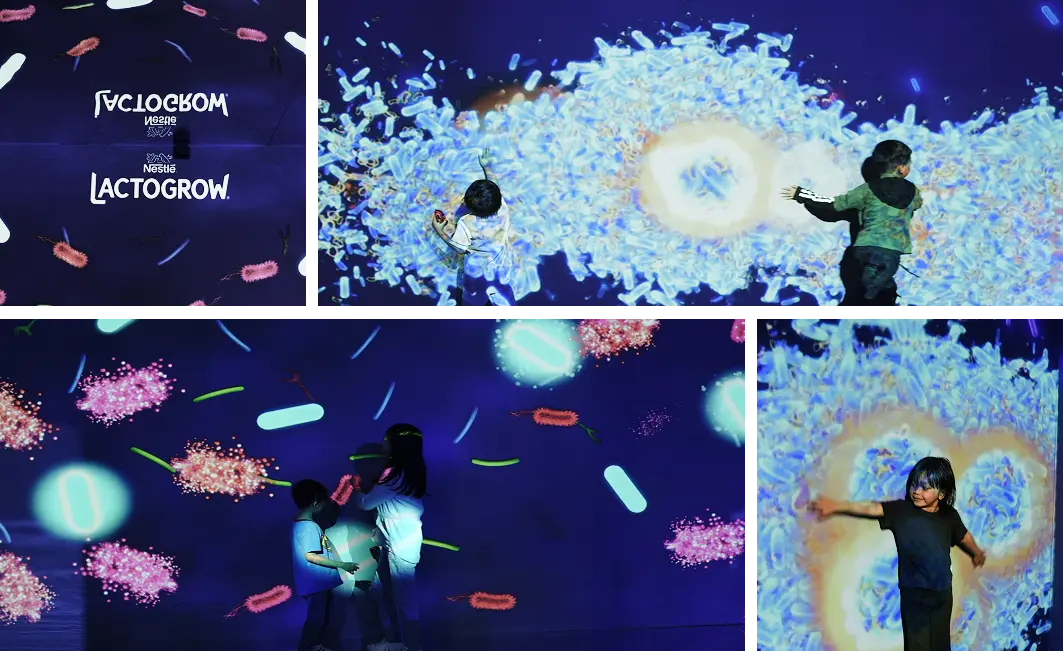 Lactogrow: The Gut Story - Educational Interactive Wall Experience Thumbnail