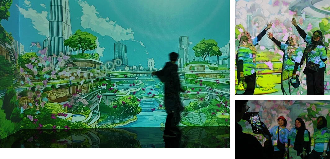 Acara Puncak Hari Habitat Dunia 2025 oleh KemenPU – Ruangan Immersive dengan Dinding Interaktif Thumbnail